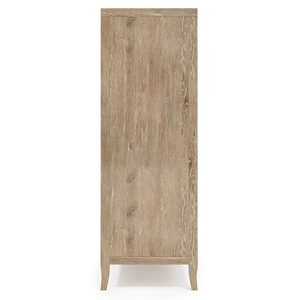 Bernhardt Bernhardt Tribeca Tall Drawer Chest In Aurum Wire‑Brushed Oak — 5 Soft‑Close Drawers, Anti‑Tip Safety 333119