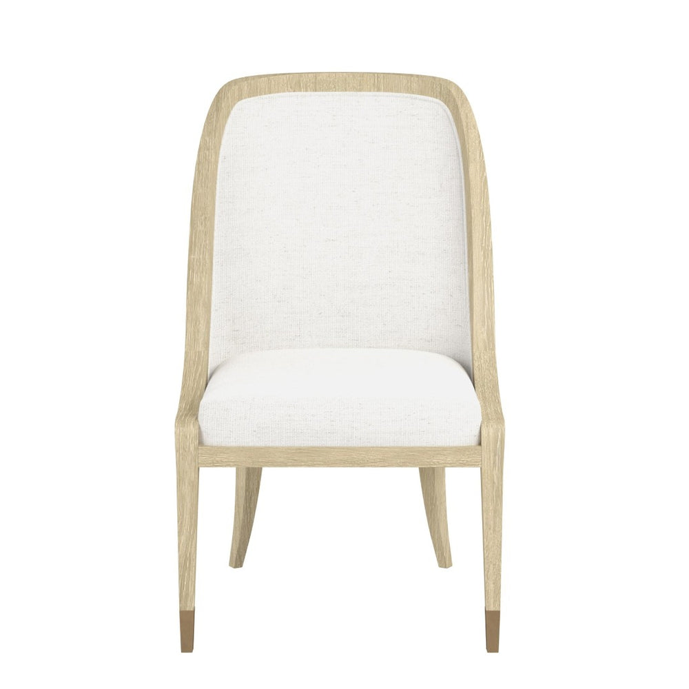 A.R.T. Furniture Eave Hostess Dining Chair - Contemporary Comfort with Crisp White Finish for Versatile Spaces & Style 436200-1825