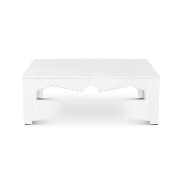 Island Manor Cocktail Table, Whitewash EFT40680 Park Hill