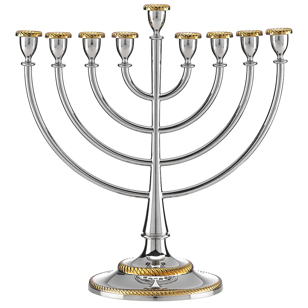 Lenox Reed and Barton Roseland Menorah Metallic, NO COLOR METAL 872552