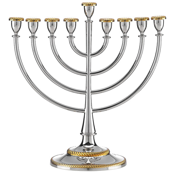 Lenox Reed and Barton Roseland Menorah Metallic, NO COLOR METAL 872552