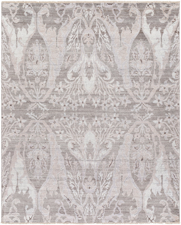 Kushal KUS-2311 8'10" x 12' Handmade Rug KUS2311-81012  Pale Slate, Sterling Grey, Light Grey, Pewter Surya
