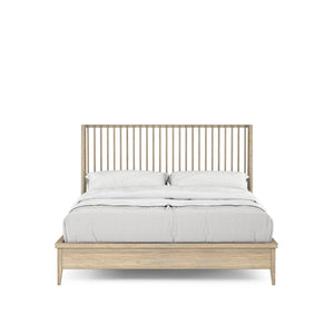 A.R.T. Furniture Frame Queen Spindle Bed In Chestnut Finish – Stylish New Traditional Design With Open Headboard Light Brown Ash & Poplar Solid,Plank,Effect Flakey & Quarter,Sawn Oak Veneer 278135-2335