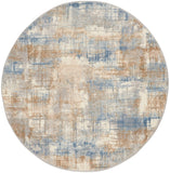 Nourison Calvin KleinCK950 Rush CK951 Machine Made Power-loomed No Border Indoor Only Modern  Rug Blue Beige, Blue Beige High Pile, 100% Polypropylene,Low Pile, 100% Polyester 99446818768