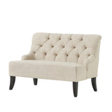 Christopher Knight Home® - Noble House - Nicole Contemporary Tufted Fabric Settee