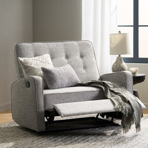 English Elm Christopher Knight Home® - 47" Wide Manual Standard Recliner with Plush Fabric Upholstery, Spacious 47" Seat, Durable Frame, Comfort LIGHT GREY 61259.00LGTW