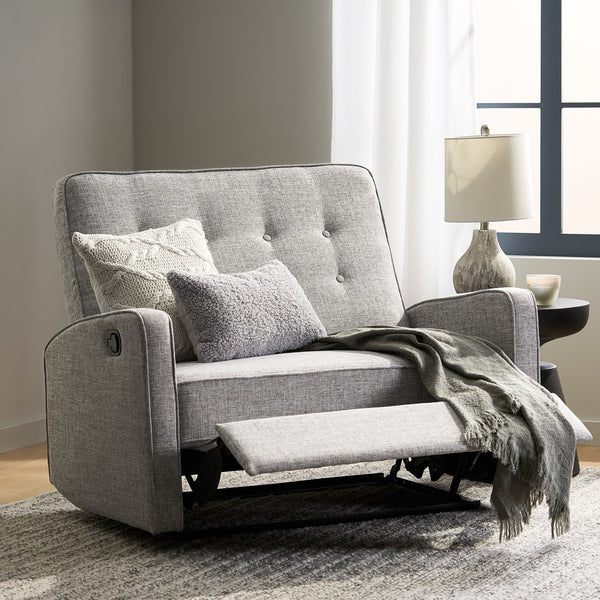 English Elm Christopher Knight Home® - 47" Wide Manual Standard Recliner with Plush Fabric Upholstery, Spacious 47" Seat, Durable Frame, Comfort LIGHT GREY 61259.00LGTW