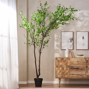 English Elm 300cmartificial Disc Leaf Faux Tropical Floor Tree for Living Rooms and Open Lobbies 74339.00