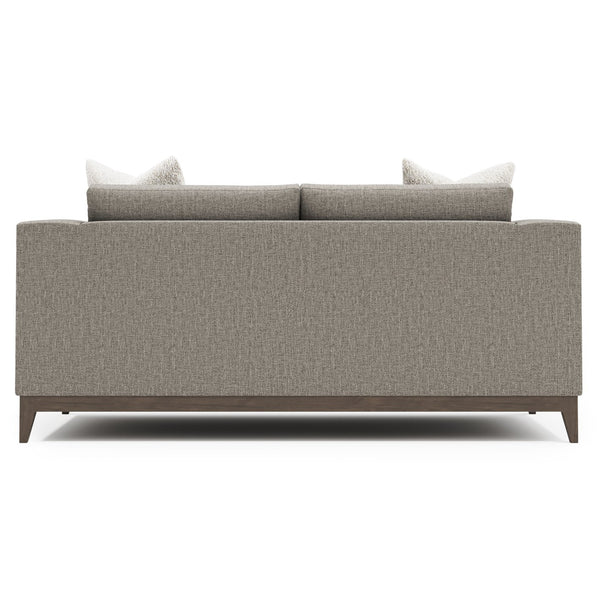 Bernhardt Bernhardt Noel Loveseat — Made-To-Order Plush Fabric, Sculpted Wooden Frame, Oversized Track Arms P7325B