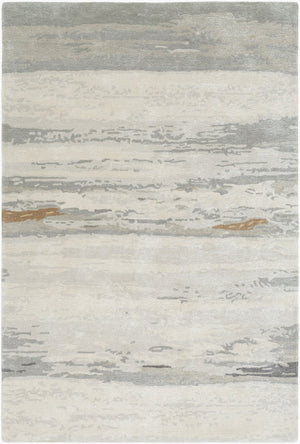 Surya Kavita 2' X 3' Hand-tufted Rug - Luxurious Viscose & Wool Blend With Stunning Sheen For Modern Homes Light Gray Viscose,Wool Kvt2303-23