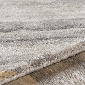 Surya Kavita 2' X 3' Hand-tufted Rug - Luxurious Viscose & Wool Blend With Stunning Sheen For Modern Homes Light Gray Viscose,Wool Kvt2304-23