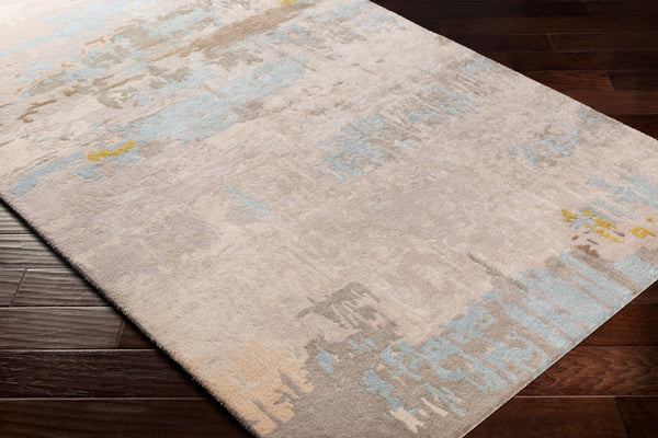 Surya Kavita 2' X 3' Hand-tufted Rug - Luxurious Viscose & Wool Blend With Stunning Sheen For Modern Homes Light Beige Viscose,Wool Kvt2307-23