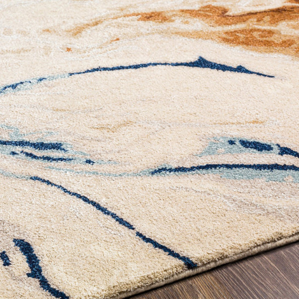 Surya Kavita 2' X 3' Hand-tufted Rug - Luxurious Viscose & Wool Blend With Stunning Sheen For Modern Homes Dark Brown Viscose,Wool Kvt2312-23