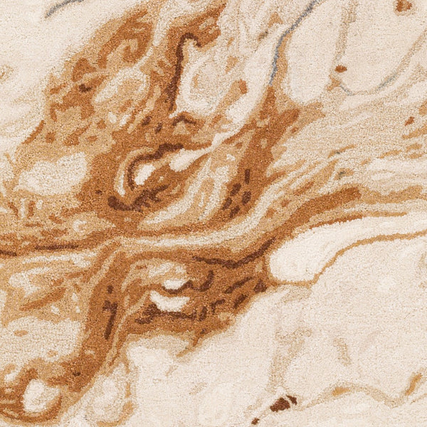 Surya Kavita 2' X 3' Hand-tufted Rug - Luxurious Viscose & Wool Blend With Stunning Sheen For Modern Homes Dark Brown Viscose,Wool Kvt2313-23