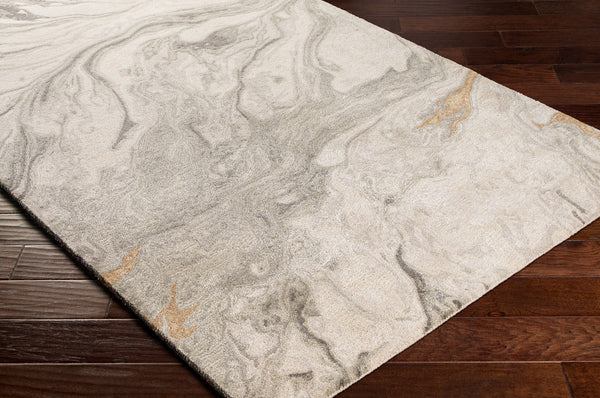 Surya Kavita 2' X 3' Hand-tufted Rug - Luxurious Viscose & Wool Blend With Stunning Sheen For Modern Homes Brown Viscose,Wool Kvt2314-23