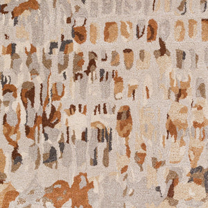 Surya Kavita 2' X 3' Hand-tufted Rug - Luxurious Viscose & Wool Blend With Stunning Sheen For Modern Homes Dark Brown Viscose,Wool Kvt2318-23