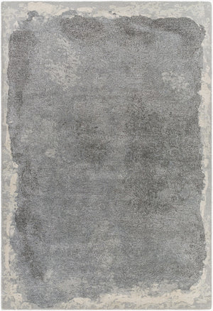 Surya Kavita 2' X 3' Hand-tufted Rug - Luxurious Viscose & Wool Blend With Stunning Sheen For Modern Homes Slate Gray Wool,Viscose Kvt2323-23