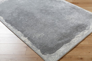 Surya Kavita 2' X 3' Hand-tufted Rug - Luxurious Viscose & Wool Blend With Stunning Sheen For Modern Homes Slate Gray Wool,Viscose Kvt2323-23