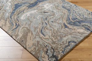 Surya Kavita 2' X 3' Hand-tufted Rug - Luxurious Viscose & Wool Blend With Stunning Sheen For Modern Homes Beige Wool,Viscose Kvt2329-23