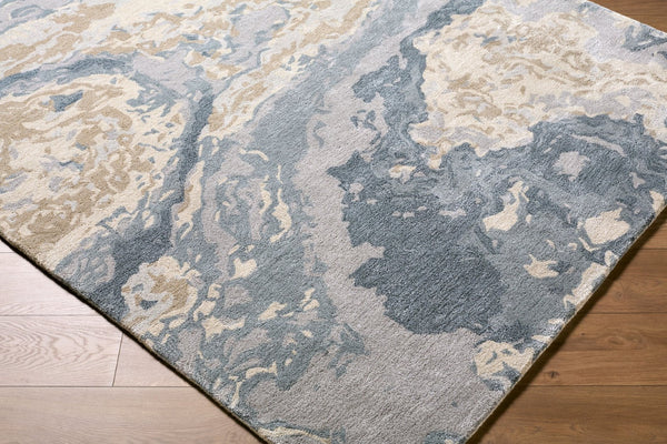 Surya Kavita Hand Tufted Wool Viscose Area Rug Mid Century Modern Living Room Accent 8' x 10' Rectangle KVT2330-810