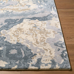 Surya Kavita Hand Tufted Wool Viscose Area Rug Mid Century Modern Living Room Accent 8' x 10' Rectangle KVT2330-810