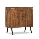 Christopher Knight Home® - Noble House - Harrington Mid-Century Modern Handcrafted Mango Wood Sideboard, Dark Brown