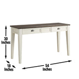 Steve Silver Cayla Sofa Table Dark Oak/ CY100SKW