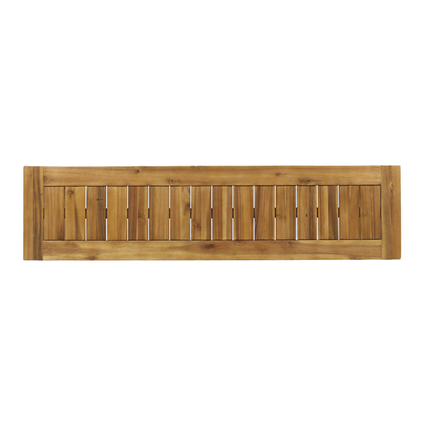 English Elm Christopher Knight Home® - Nestor Bench - Handcrafted Solid Acacia Wood Seating With Rustic Charm For Entryway Or Dining Area 63892.00MP1