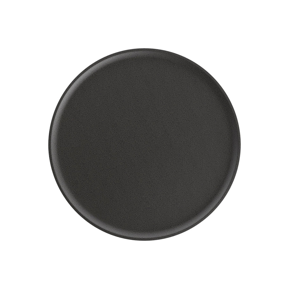 Bernhardt Bernhardt Casa Paros Basin Top Accent Table — 18" Compact Rustic-Modern Side Table W/ Anthracite Steel Finish 317122