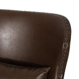 Christopher Knight Home® - Noble House - Mantua Contemporary Upholstered Accent Chair with Nailhead Trim