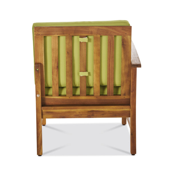 English Elm Perla Armless Accent Chair Tailored Low Profile Upholstered Seat for Living Room 58941.00L-R-CON-M2GRN-59098.00