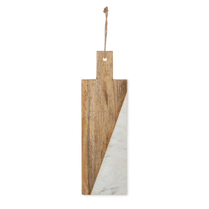 Wood and Marble Cutting Board with Handle EAW95014 Park Hill
