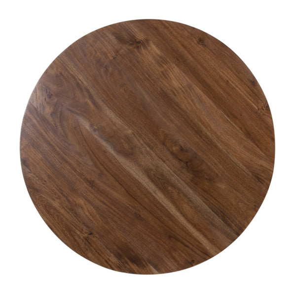 Porter Designs Porter Portola Solid Acacia Wood Dining Table – Mid-century Modern Design With Asian Elegance Brown Wood 07-108-04-0021