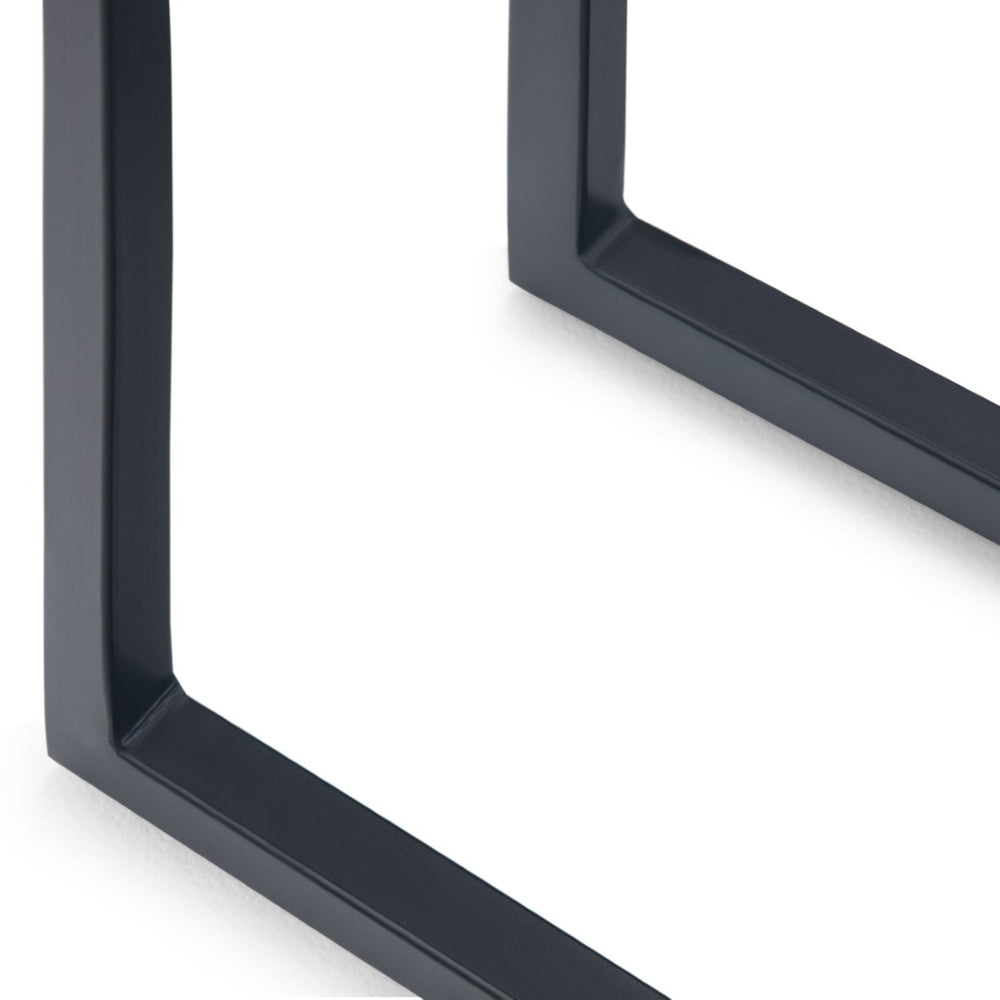 English Elm Skyler C Side Table - Handcrafted Beach Brown Mango Wood With Black Metal Base For Versatile Use B136P158244-GIGA