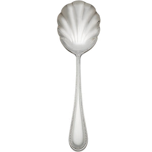 Lenox Reed and Barton Lyndon Vegetable Spoon Metallic, STAINLESS METAL 4230472