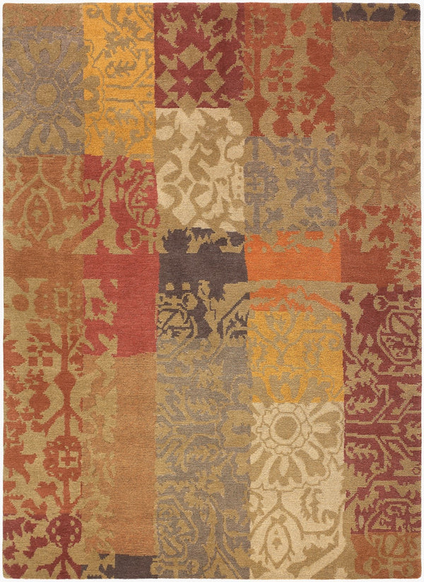 Surya Kyah Handmade Rug - Luxurious New Zealand Wool, Timeless 4'7" X 6'7" Design For Your Home Décor!  Nz Wool Kya9101-57710