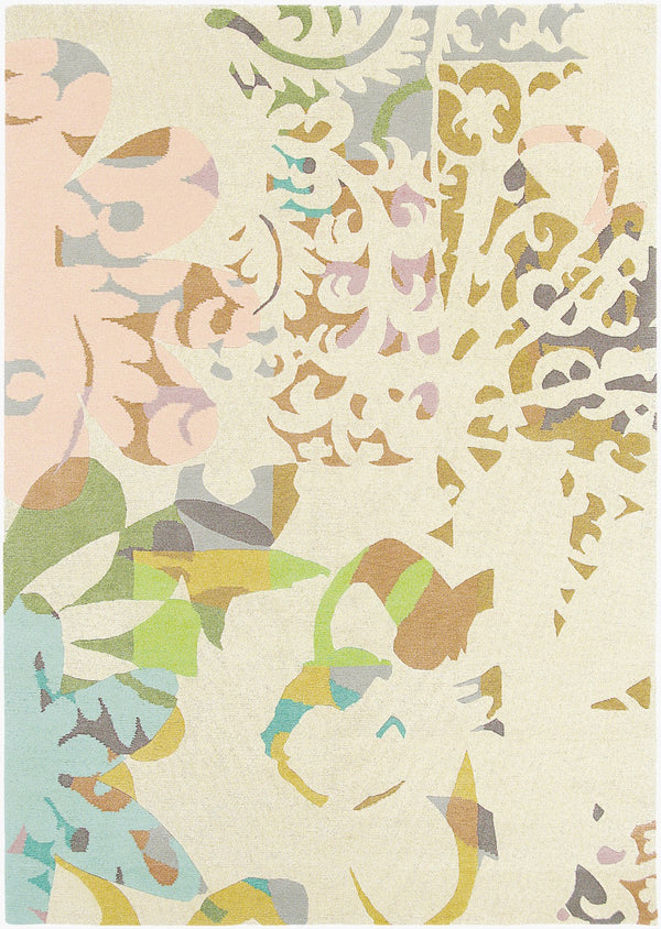 Surya Kyah Handmade Rug - Luxurious New Zealand Wool, Timeless 4'7" X 6'7" Design For Your Home Décor!  Nz Wool Kya9102-57710