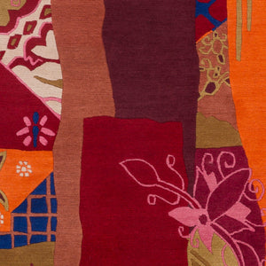 Surya Kyah Handmade Rug - Luxurious New Zealand Wool, Timeless 4'7" X 6'7" Design For Your Home Décor!  Nz Wool Kya9107-57710