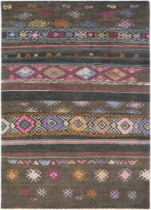 Surya Kyah Handmade Rug - Luxurious New Zealand Wool, Timeless 4'7" X 6'7" Design For Your Home Décor!  Nz Wool Kya9113-67910