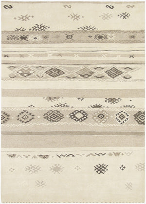 Surya Kyah Handmade Rug - Luxurious New Zealand Wool, Timeless 4'7" X 6'7" Design For Your Home Décor!  Nz Wool Kya9121-57710