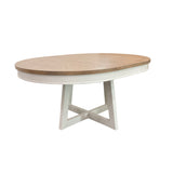 Americana Modern Dining 48 In. Round Extendable Dining Table