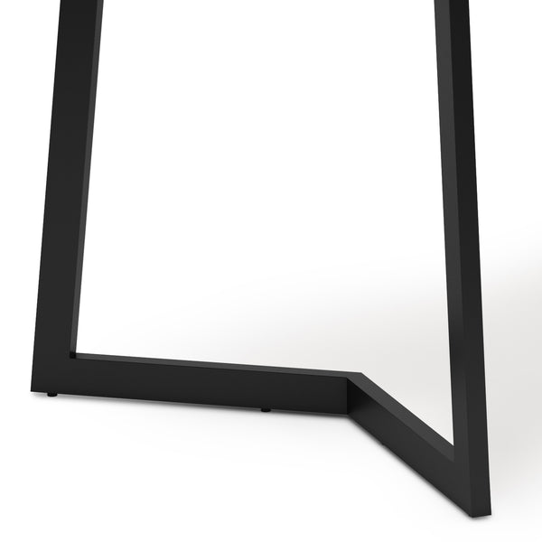 English Elm Watkins Solid Mango Wood Dining Table with Industrial Metal Legs, 72" Rectangular Seating for 6 Light Brown B136P159676