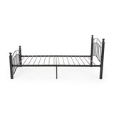 Christopher Knight Home® - Noble House - Bouvardia Contemporary Iron Twin Bed Frame, Flat Black