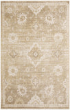 ASW19 Vintage Indoor Rug - Machine Washable, Elegant Persian Design with Shimmering Gold Hues