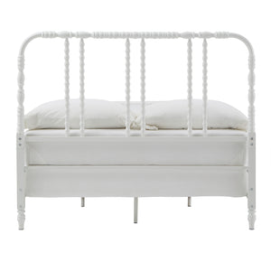 Homelegance By Top-Line Ambrose Metal Spool Bed White Metal