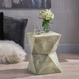 Christopher Knight Home® - Noble House - Bryleigh Indoor Lightweight Concrete Accent Table