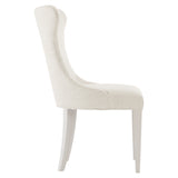 Bernhardt Silhouette Side Chair in Neutral Fabric 307549