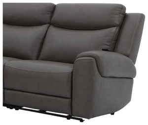 Parker House Parker Living Momentum - Luxurious Zero Gravity Power Recliner With Heat And Massage Features Dark Grey 70% Polyester,30% Pu (W) Mmtm#811rphlz-hm-dkgn