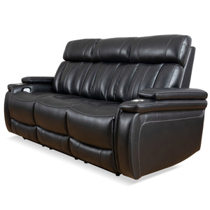 Parker House Parker Living Royce - Midnight Power Reclining Sofa Loveseat and Recliner Midnight 90% Polyester, 10% PU (W) MROY-321PH-MID