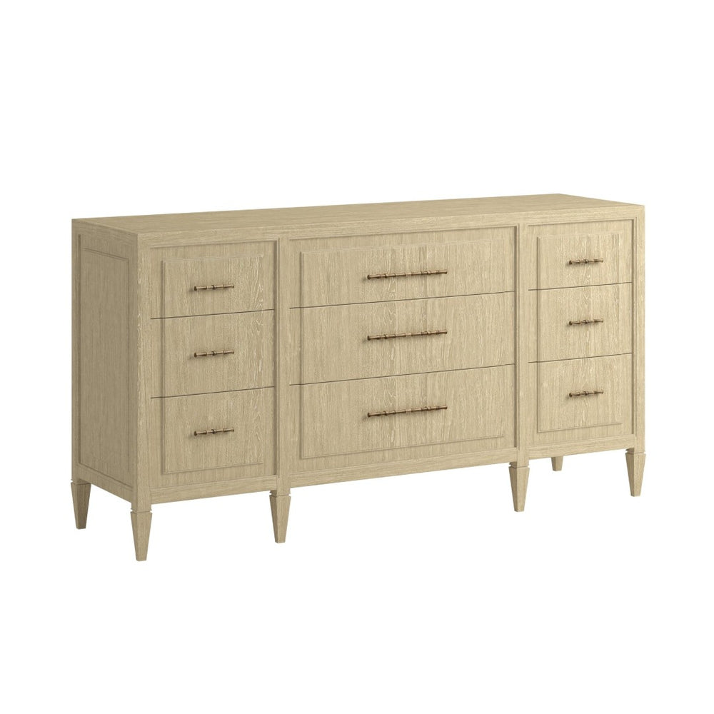 A.R.T. Furniture Eave II Dresser - Modern Minimalist Storage Solution with Sleek Lines & Warm Wood Finish for Any Space 436131-1825